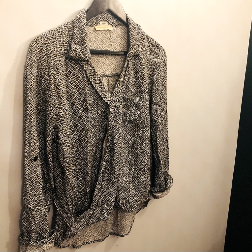 Breezy Wrap Blouse